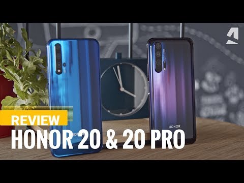 Honor 20 and 20 Pro review