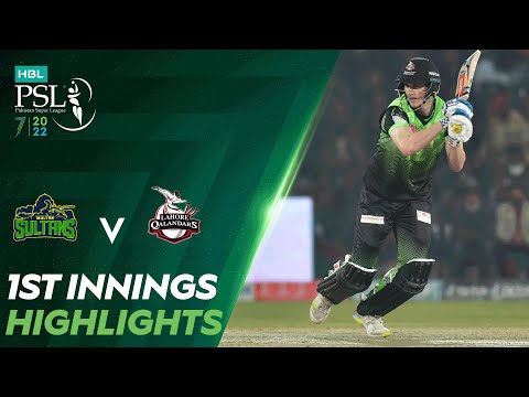 1st Innings Highlights | Multan Sultans vs Lahore Qalandars | Match 34 Final | HBL PSL 7 | ML2T