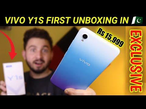 Vivo Y1s Exclusive Unboxing & Review In Pakistan | Price In Pakistan = Rs 15,999 Only