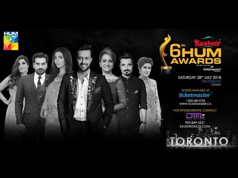 Kashmir 6th HUM AWARDS 2018 | Taking Pakistan to the world