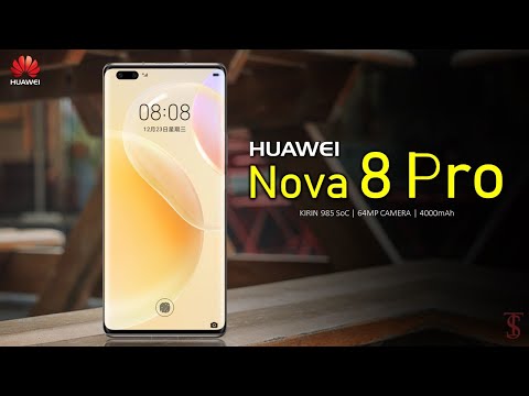 Huawei Nova 8 Pro Price, Official Look, Camera, Design, Specifications, Features, and Sale Details