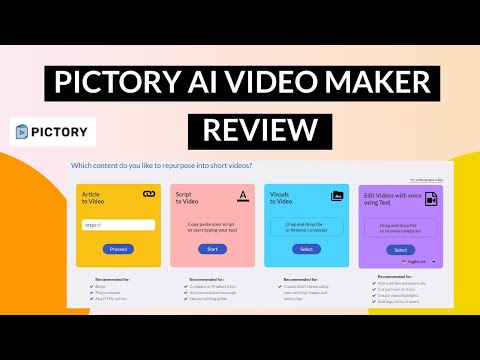 Pictory AI Review - Make pro videos just from a script