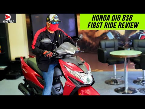 Honda Dio BS6 Fi First Ride Review 15 New Features #ScooterFest