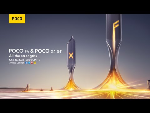 POCO F4 & POCO X4 GT Global Launch Event