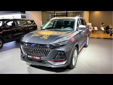 2022 Changan Oshan X7 Plus FirstLook Walkaround—2021 ShangHai Motor Show—2022款长安欧尚X7 Plus，外观与内饰实拍