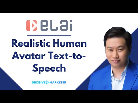 Elai.io Review - Create Realistic Talking Human Avatars for Presentations, Greetings & Sales Videos