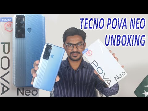 Tecno Pova NEO Unboxing in Pakistan | 4GB + 64 GB | Rs. 21,500 | Daraz