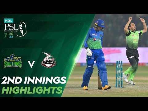 2nd Innings Highlights | Multan Sultans vs Lahore Qalandars | Match 34 Final | HBL PSL 7 | ML2T