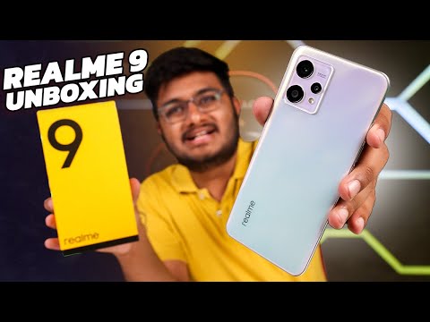 realme 9 4G Unboxing  | 108MP Camera,90Hz Amoled and A New Design.