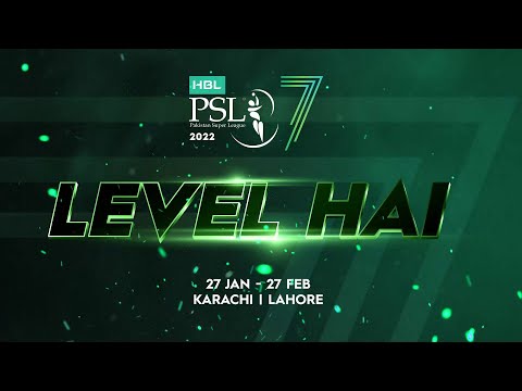 HBLPSL 7 Slogan | Level Hai