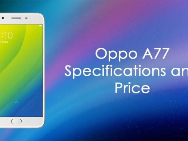 Oppo A77 Price & Specifications