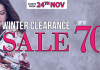 Ideas by Gul Ahmed offering Upto 70% at its Winter Clearance Sale