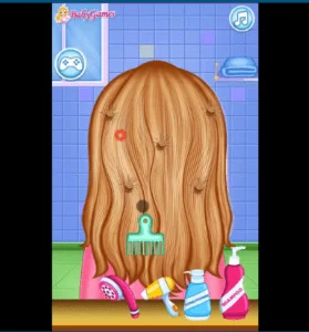 ANa Hair Cutting Games