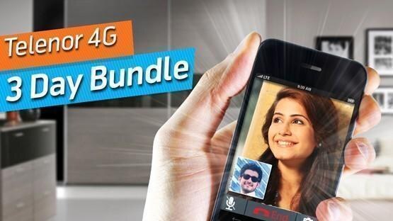 Telenor 3 day 4G Internet Bundle | 200MB + Free 200MB for fb in just Rs. 42