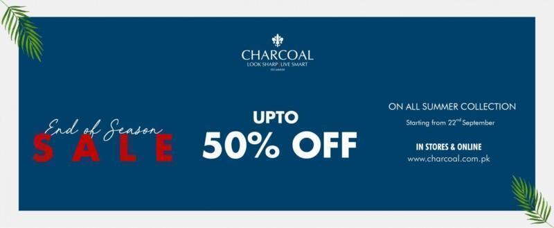 Charcoal Summer Collection Sale