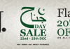 Jinnah Day Sale 2018
