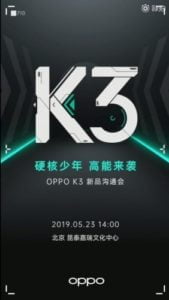 Oppo K3 Smartphone