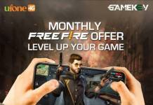 Ufone Monthly Free Fire Offer