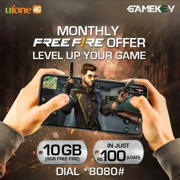 Ufone Monthly Free Fire Offer