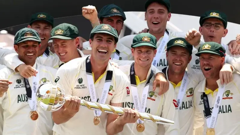 Australia Wins 2023 World Test Championship Against India