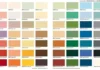 Master Paint Shade Card
