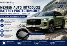 Jaecoo J7 Battery Protection Sheet Announced by NexGen Auto Jaecoo J7 Battery Protection Sheet