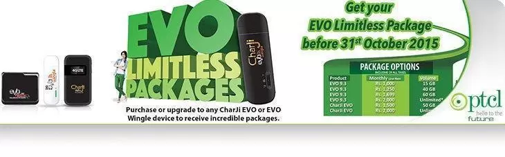 PTCL Brings EVO Limitless Packages for Six Months Only
