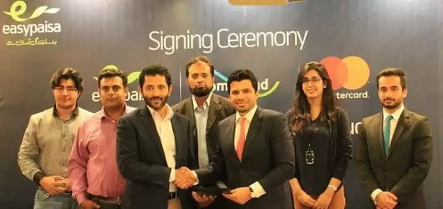 Easypaisa HomeSend Signing Ceremony in Karachi