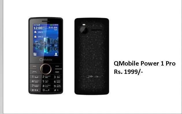 QMobile Power 1 Pro Launched