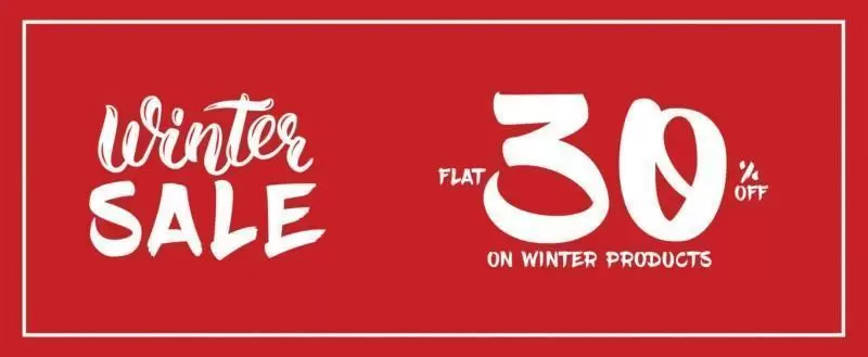 Charcoal New Year Flat 30% off Sale on Winter Collection