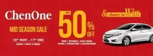 chenOne mid season sale