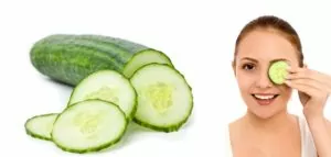 cucumber for dark circles