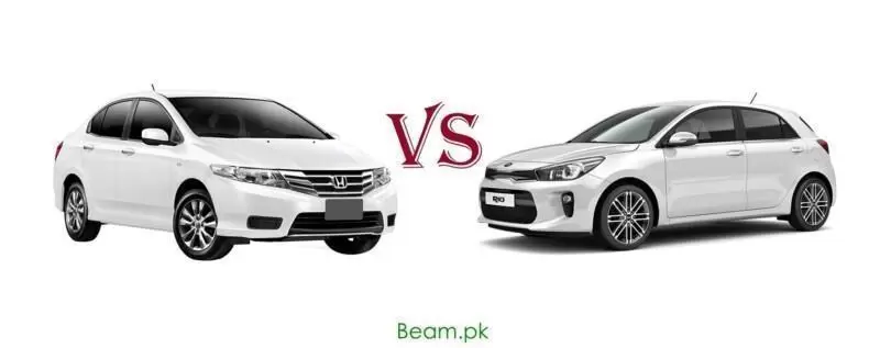Honda City vs KIA Rio in Pakistan: Price, Specifications and Comparison
