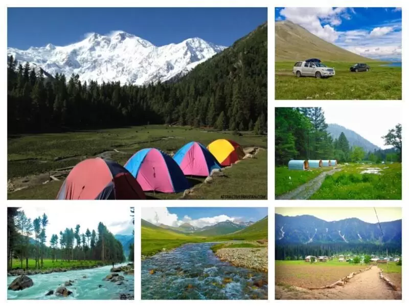 Best Tourist Destinations for Camping in Pakistan: Kaghan, Azad Kashmir & Gilgit