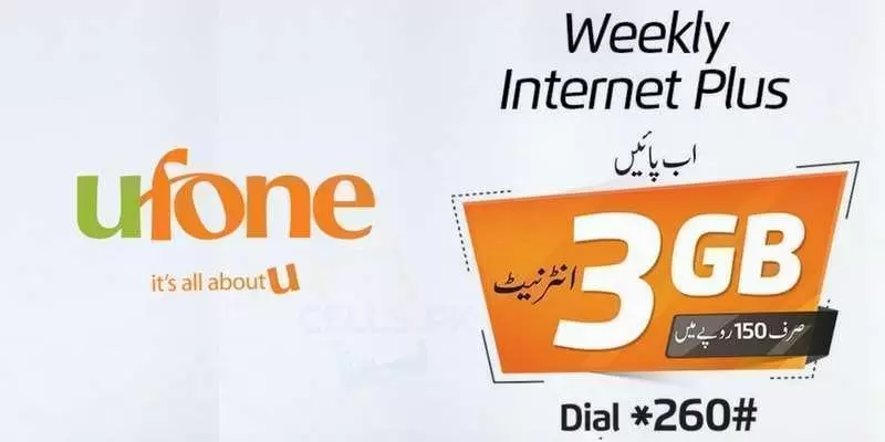 Ufone Weekly Internet Plus: Details & Price