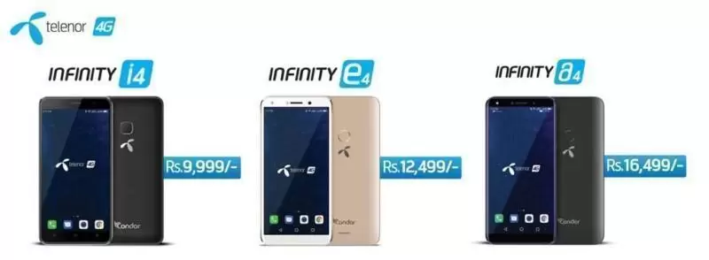 Telenor Pakistan Launches 3 New Reasonably Priced 4G Smartphones