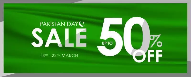 Pakistan Day Sale 2021 Now Live on Mega Brands