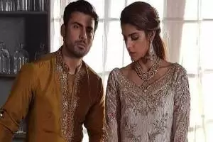 Fawad Khan and Sanam Saeed