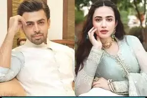 Sana Javed and Farhan Saeed