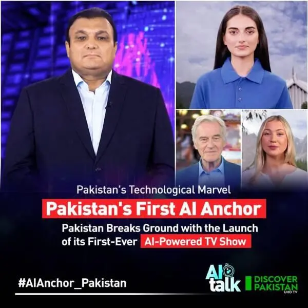 World’s First AI TV Talk Show Launched by Discover Pakistan